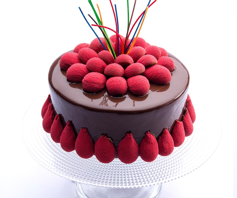 Antepli Çilekli Çikolatalı Mono Pasta