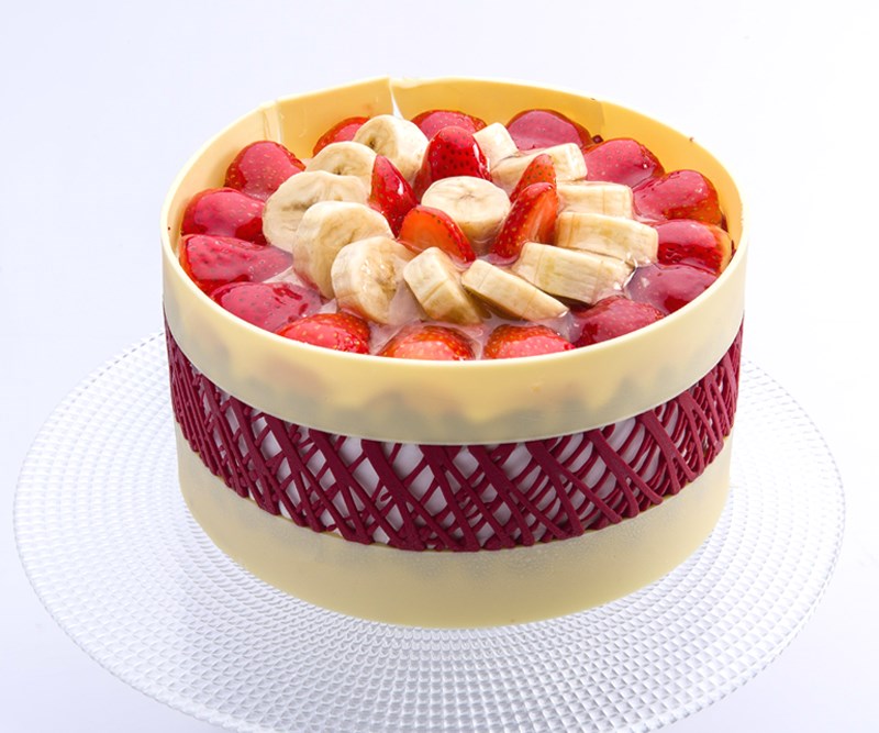 Gelin Pastası (Çilekli, Muzlu)